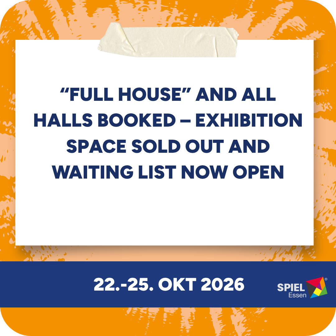 Exhibition space sold out