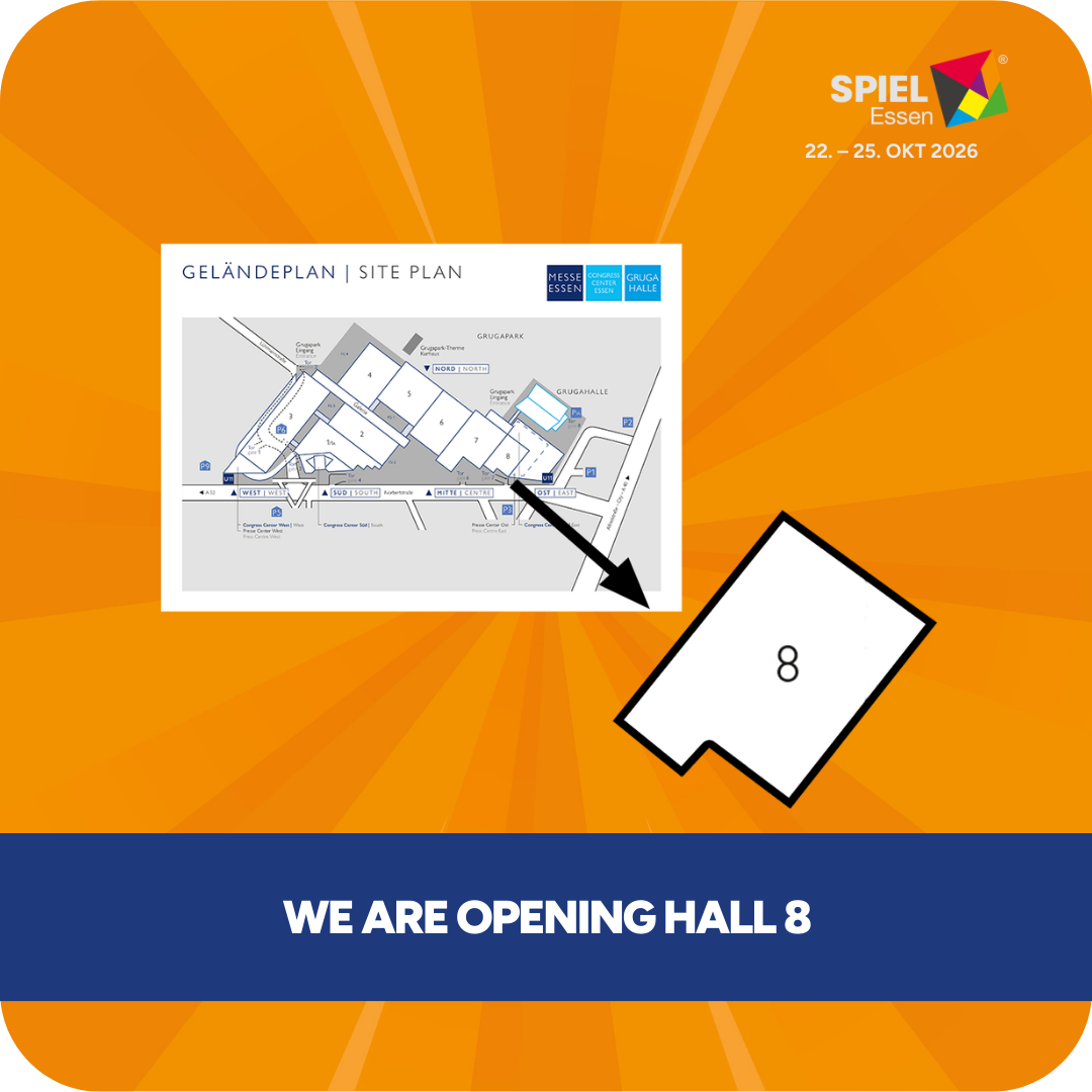 Picture of hall plan with focus on 8