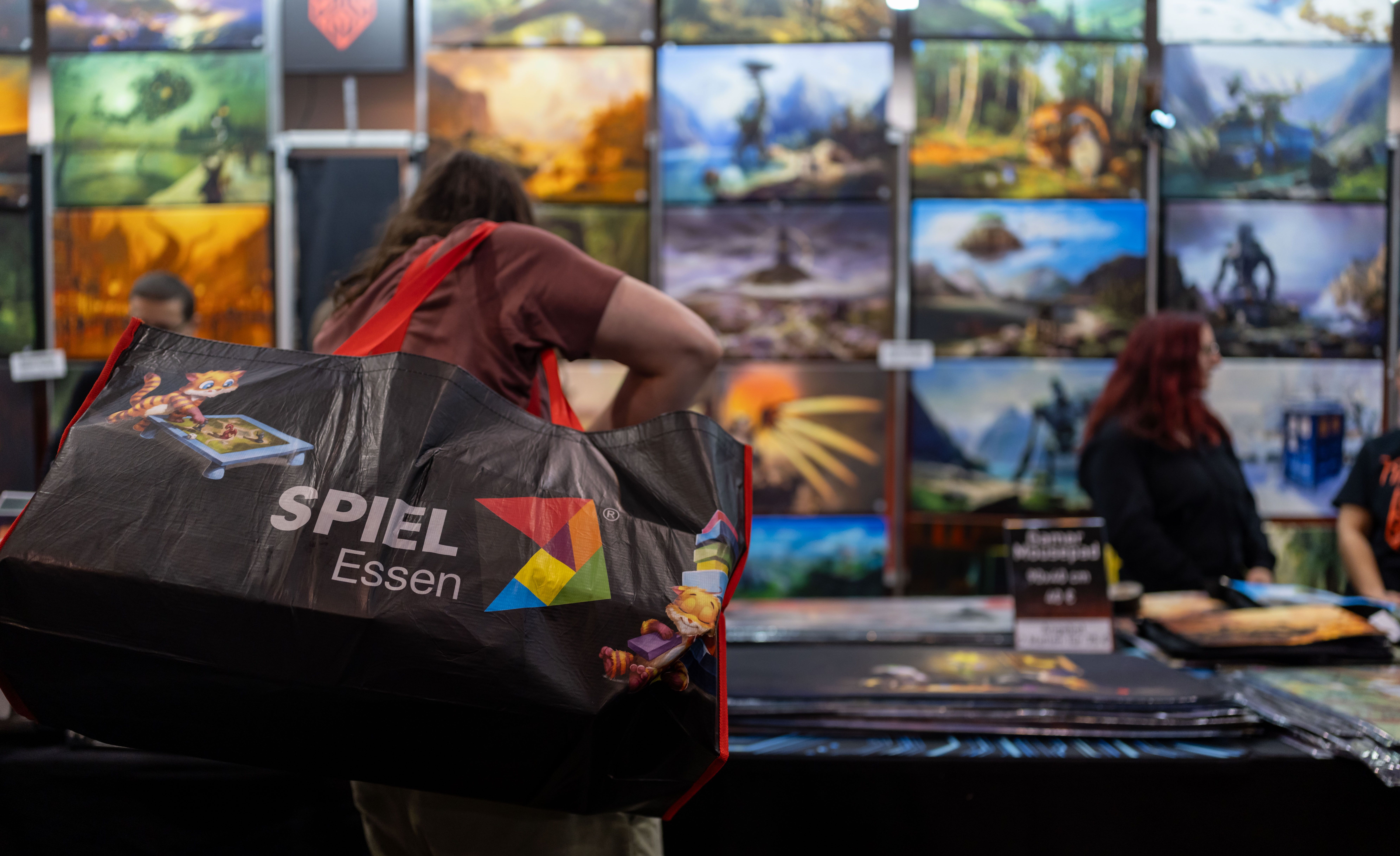 SPIEL Essen 2025 Bilder und grosse Tasche