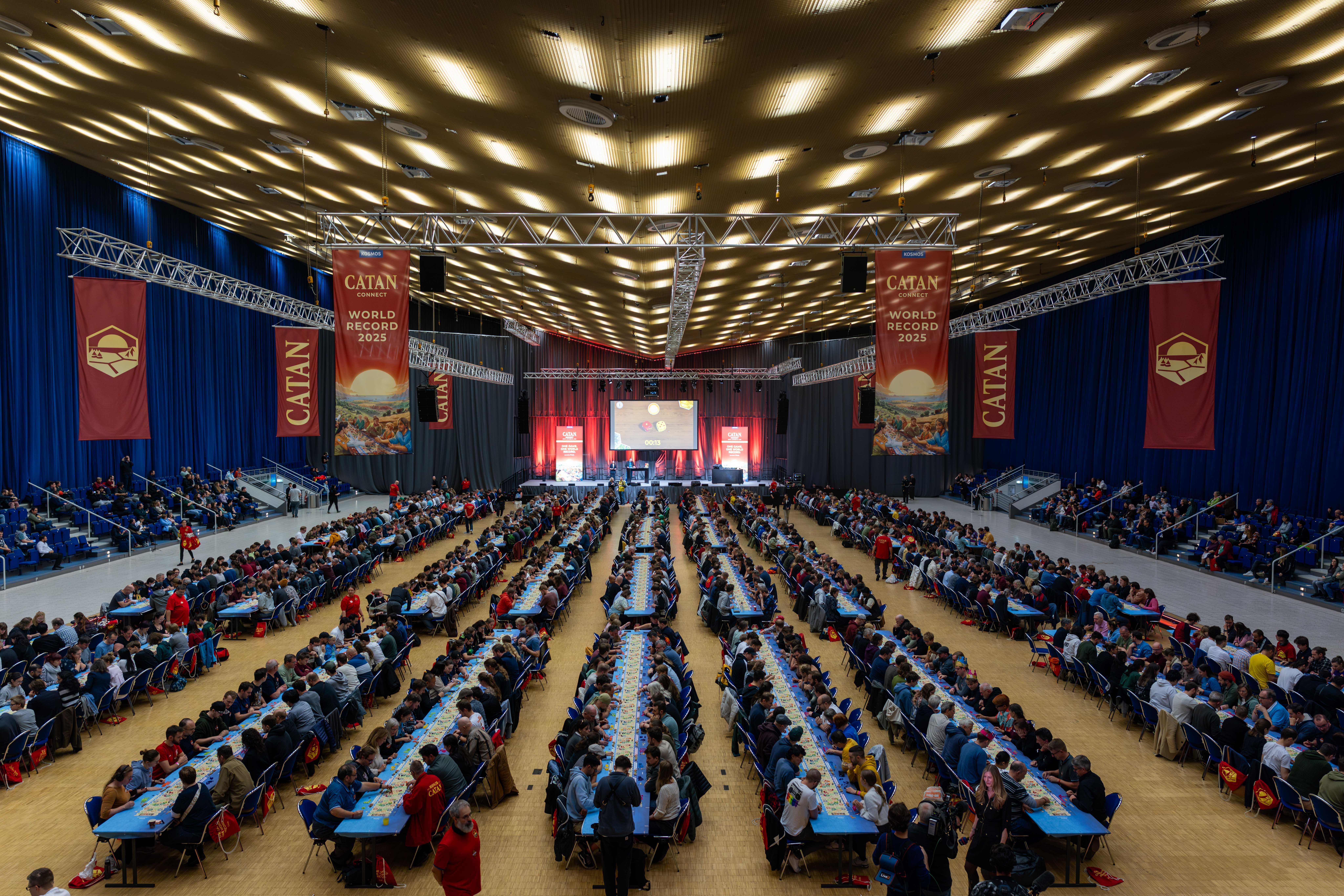 SPIEL Essen 2025 Catan Connect Weltrekord