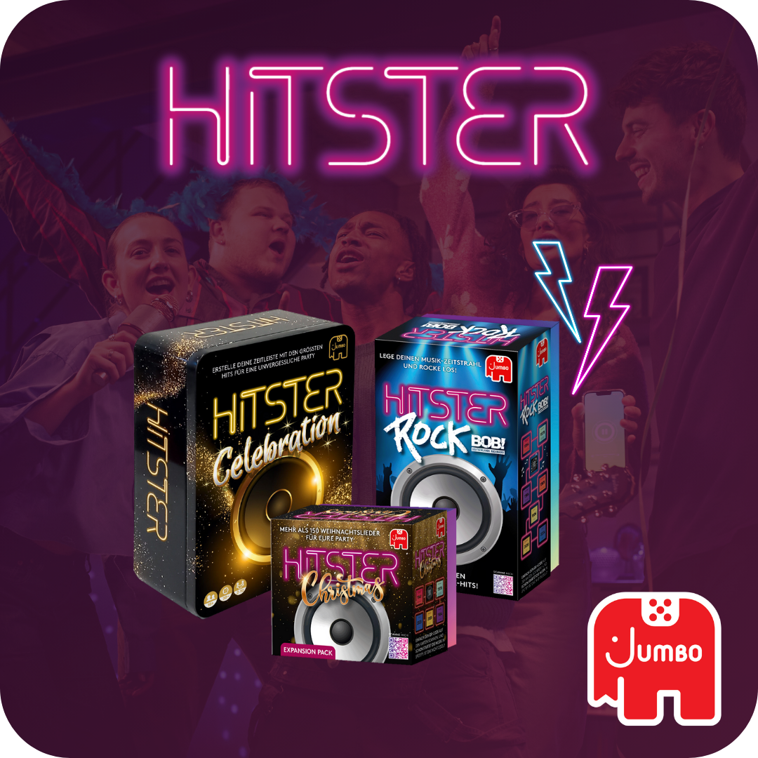 Hitster editions from Jumbo Games